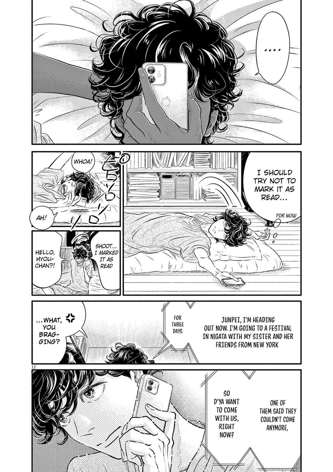 Dance Dance Danseur chapter 213 page 12