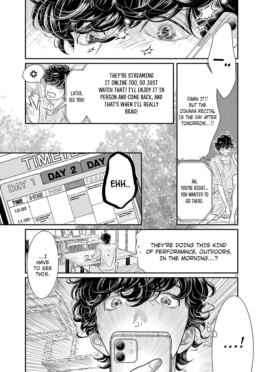 Dance Dance Danseur chapter 213 page 13