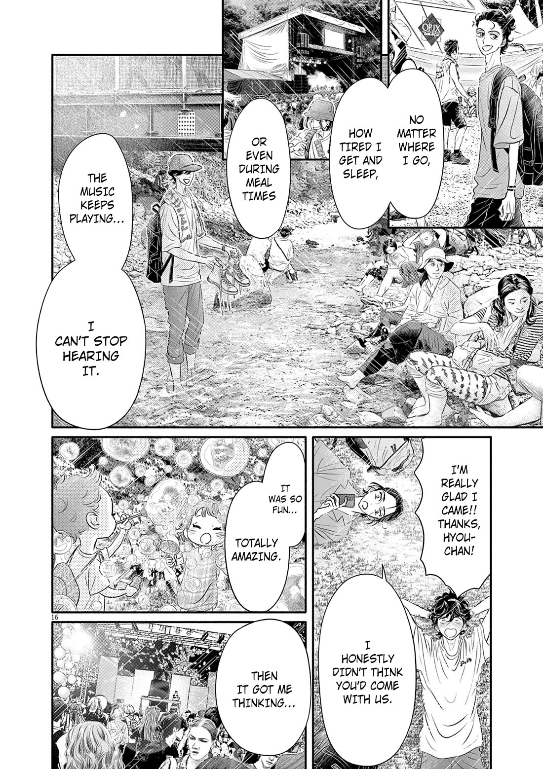 Dance Dance Danseur chapter 213 page 16