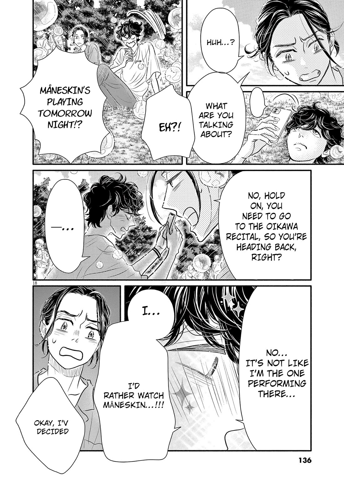 Dance Dance Danseur chapter 213 page 18