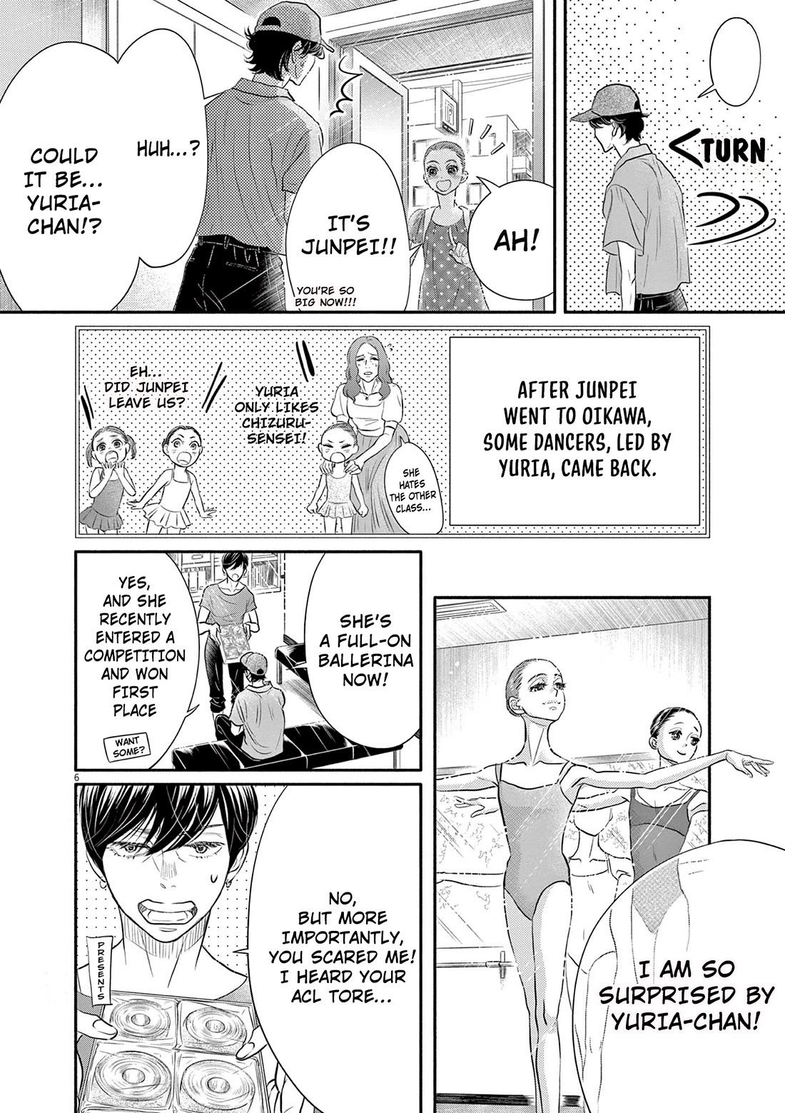 Dance Dance Danseur chapter 213 page 6