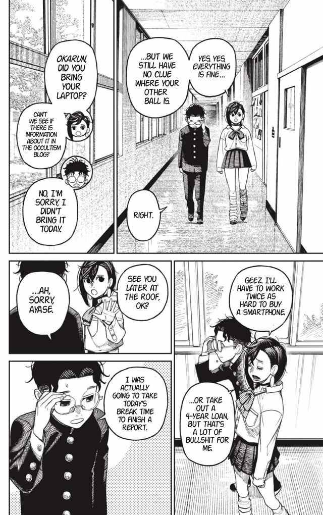 Dandadan chapter 18 page 14