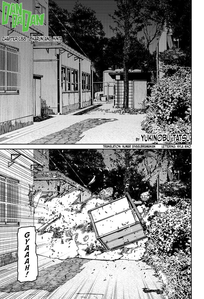 Dandadan chapter 188 page 1