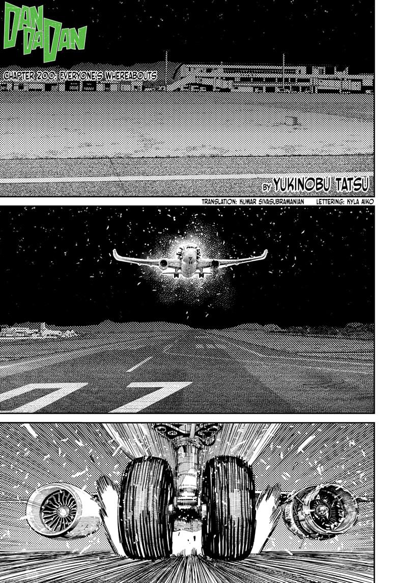 Dandadan chapter 200 page 1