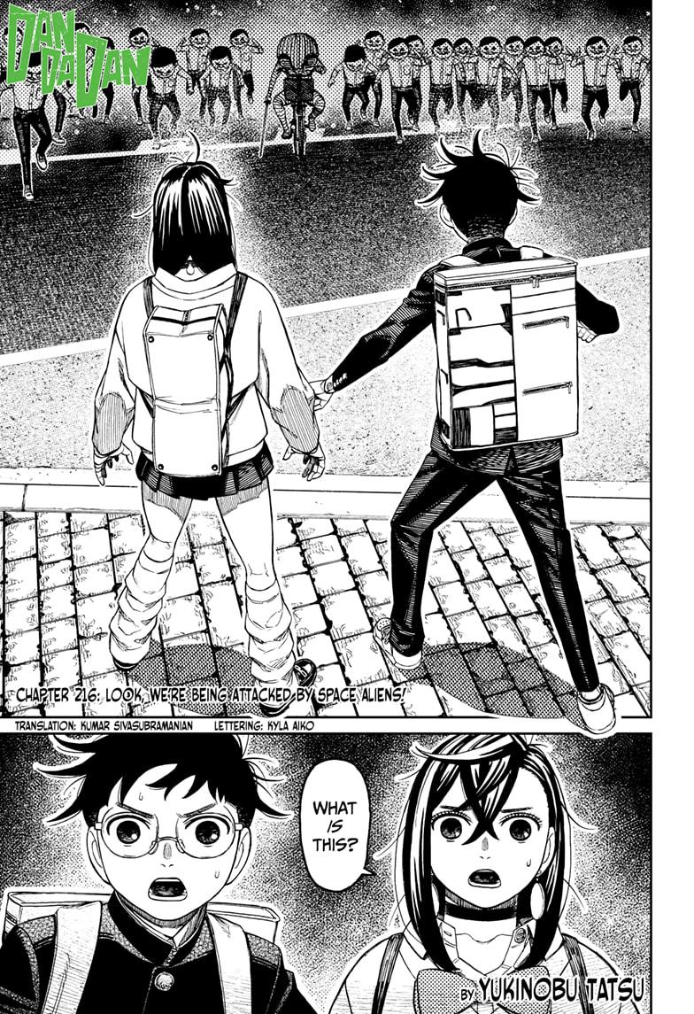 Dandadan chapter 216 page 1