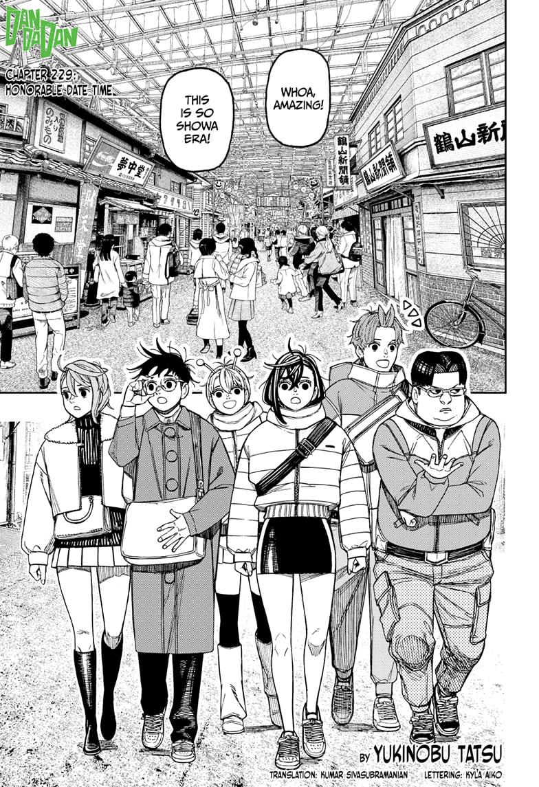 Dandadan chapter 229 page 1