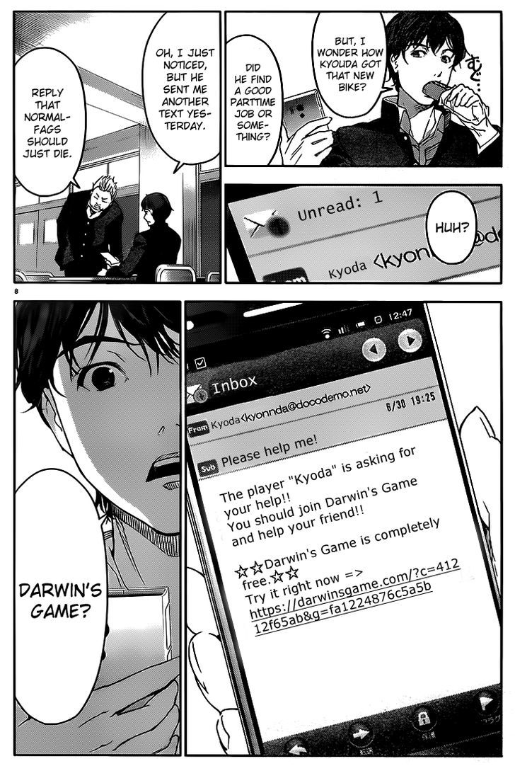 Darwins Game chapter 1 page 11