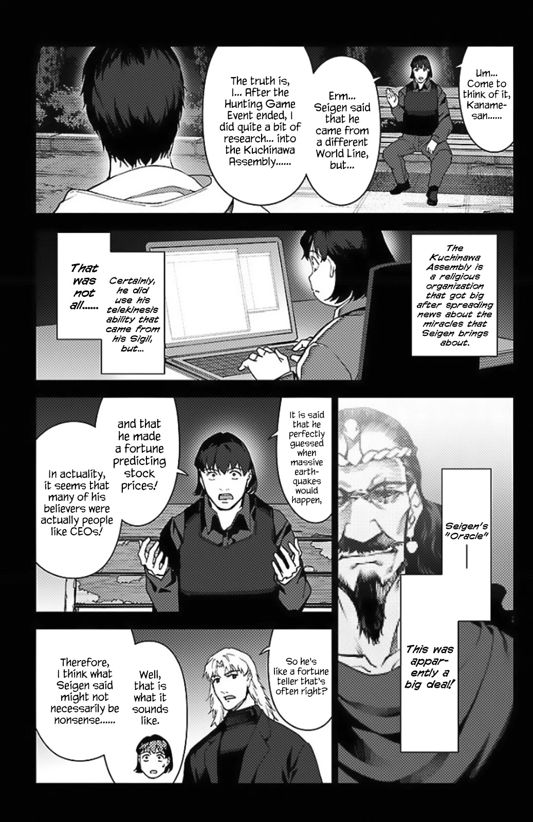 Darwins Game chapter 97.5 page 28