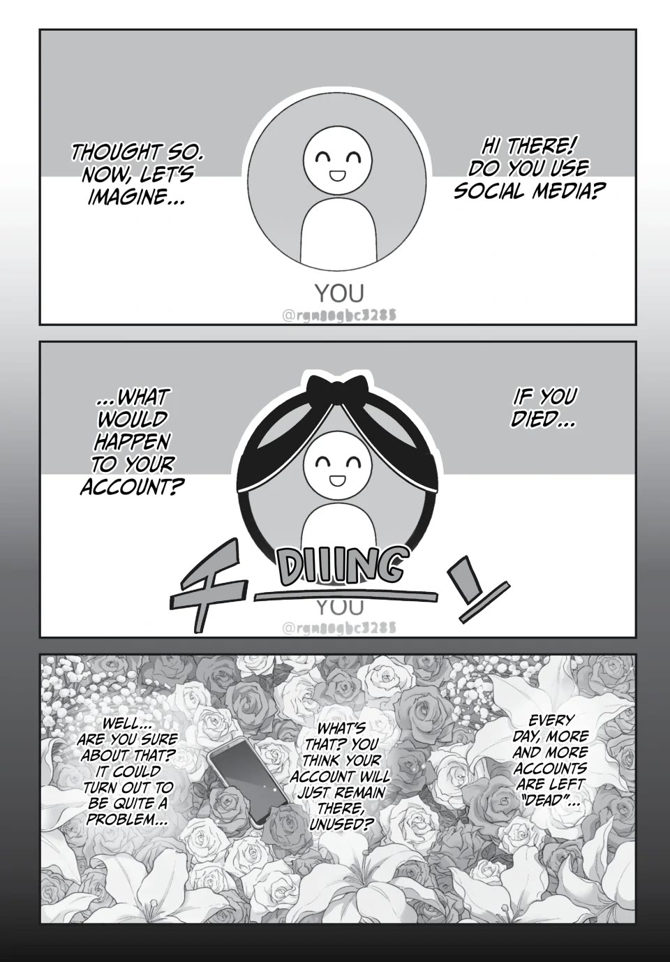 Dead Account chapter 1 page 1