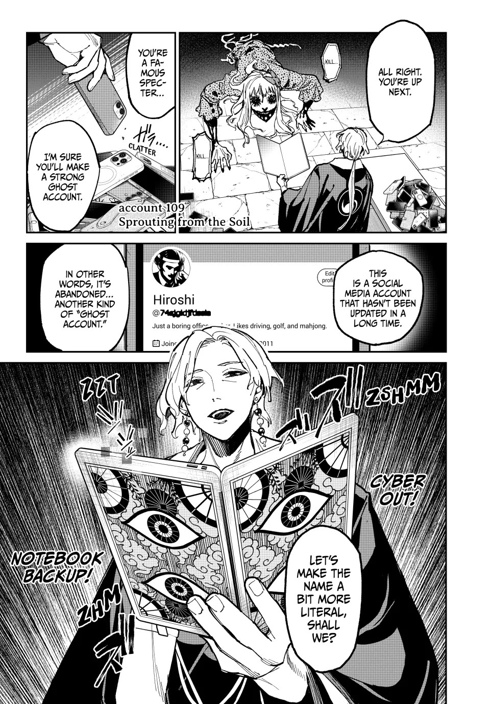 Dead Account chapter 109 page 1