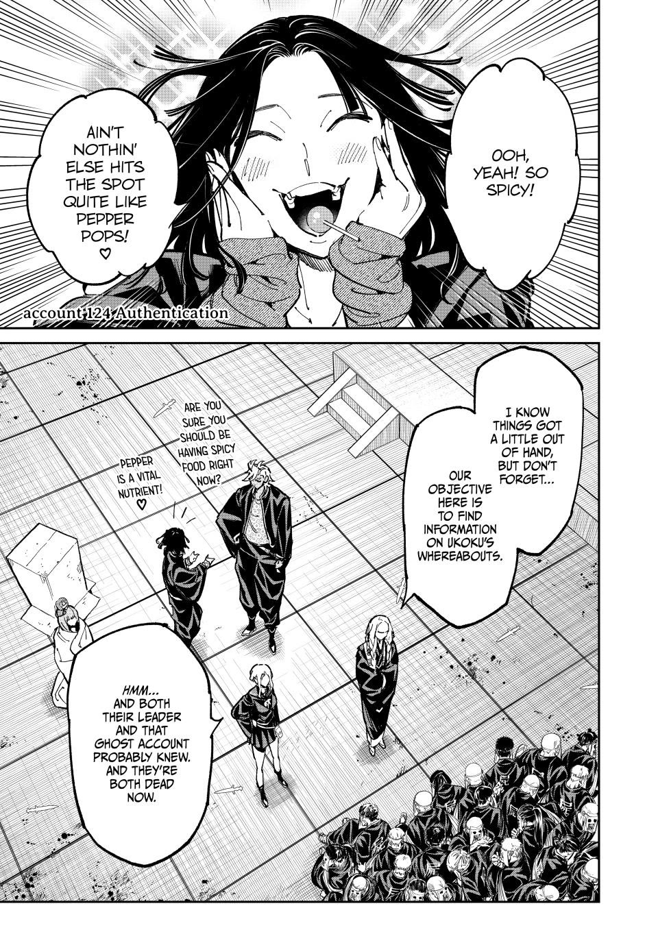 Dead Account chapter 124 page 1