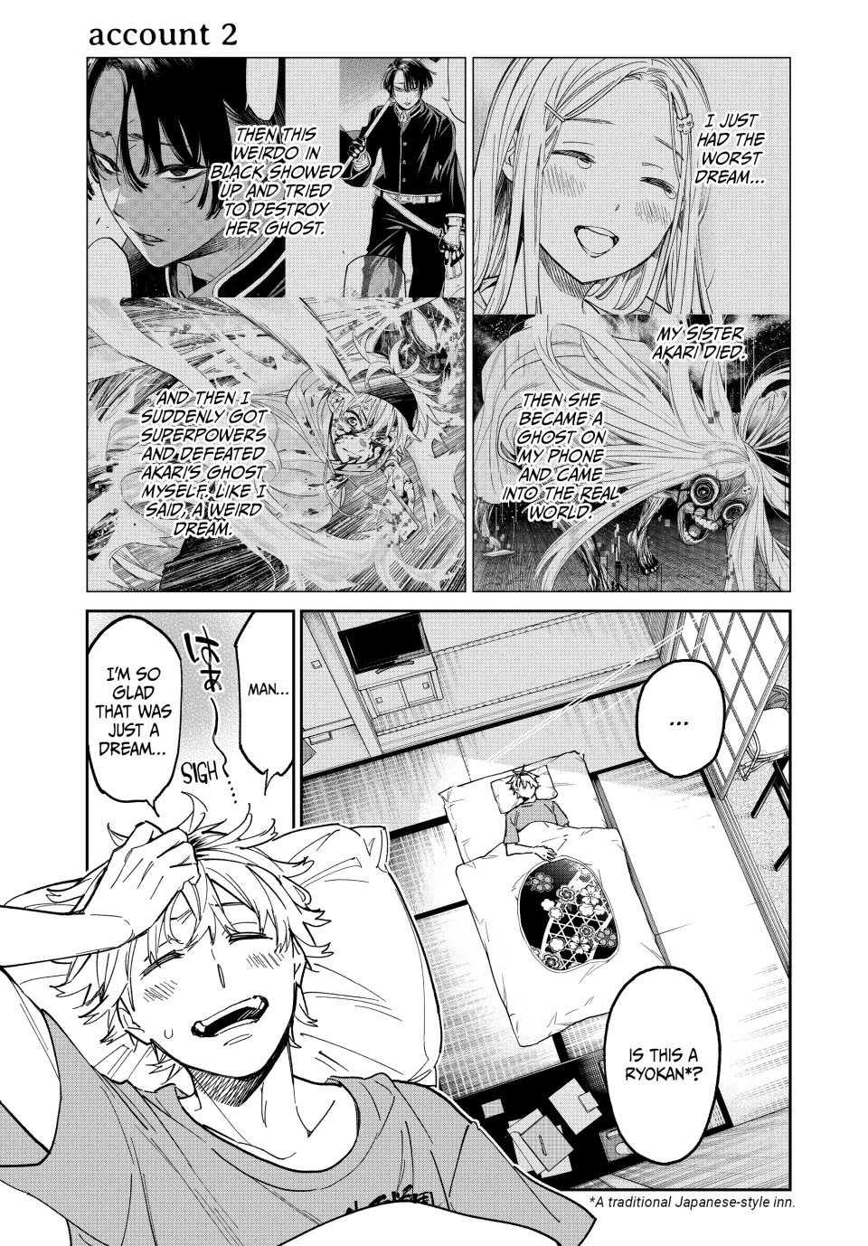 Dead Account chapter 2 page 1