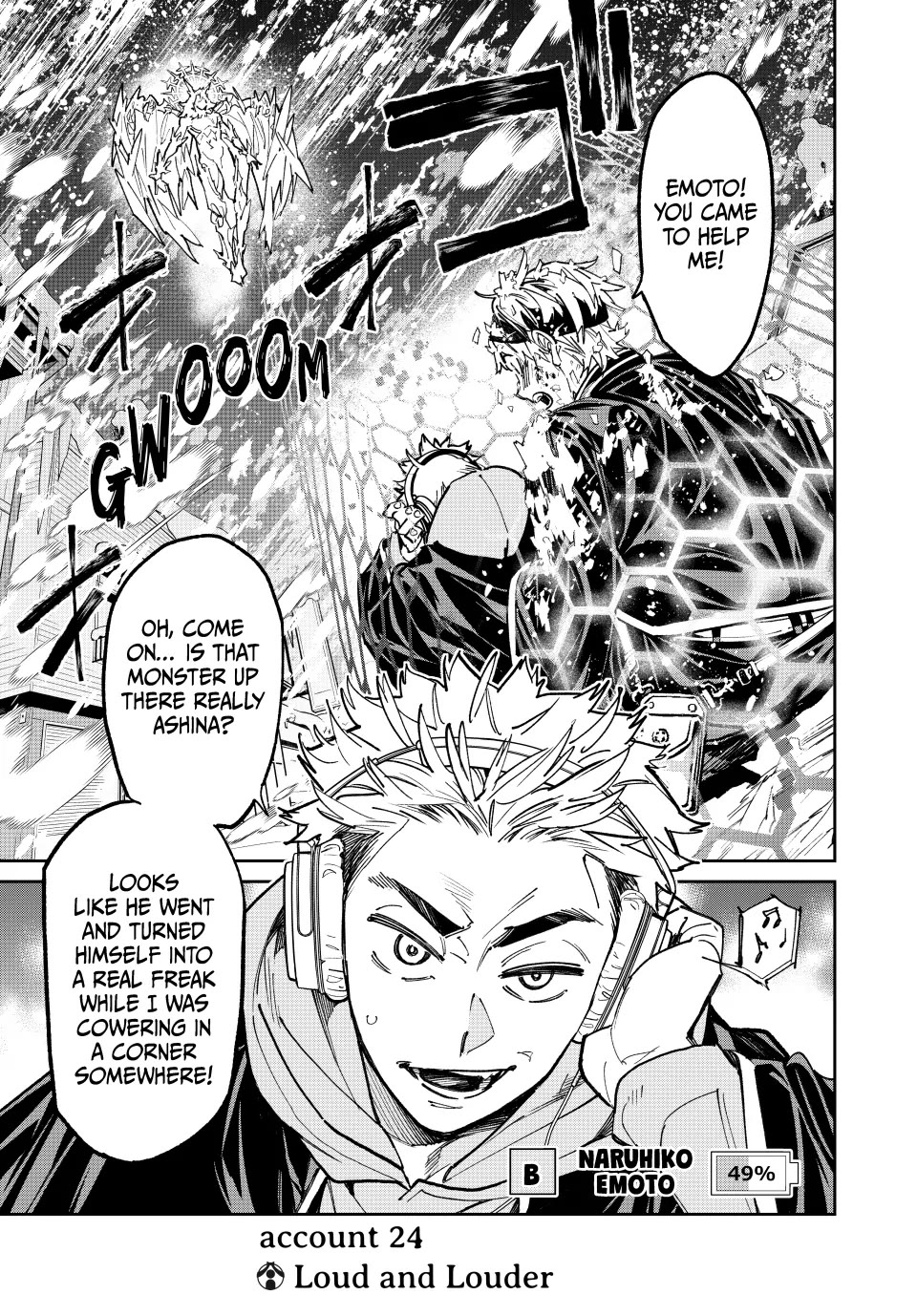 Dead Account chapter 24 page 1