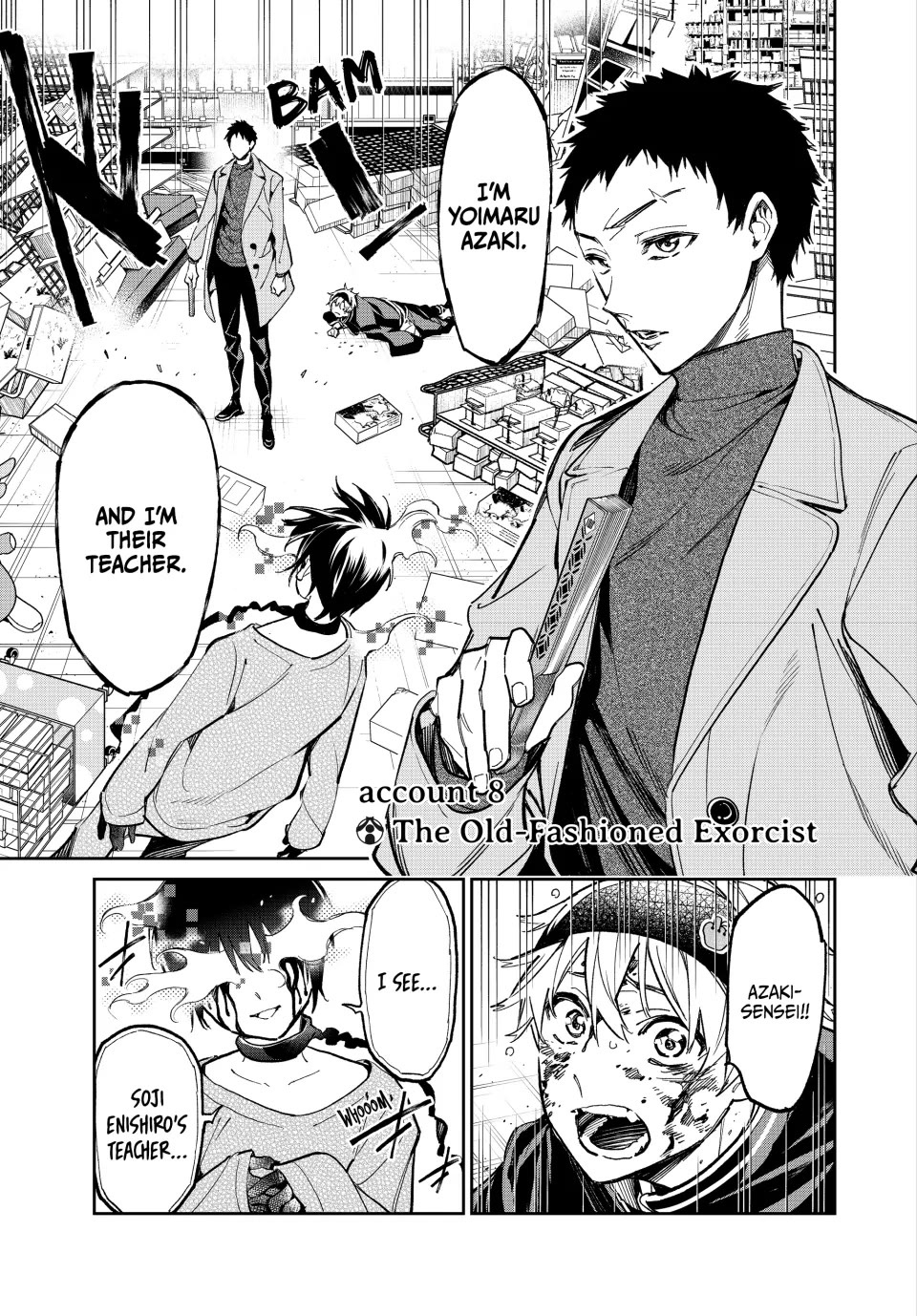 Dead Account chapter 8 page 1