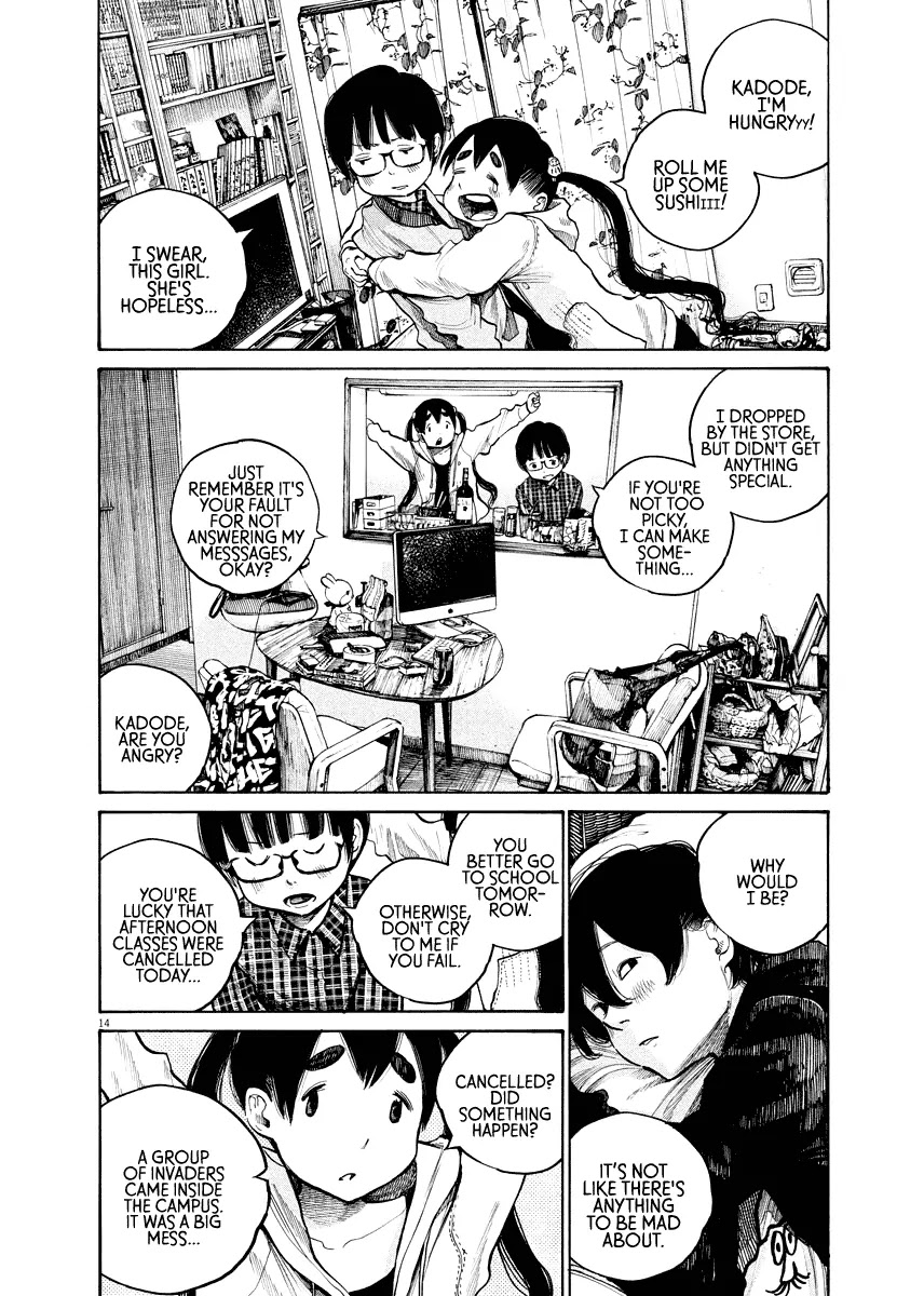 Dead Dead Demon's Dededededestruction chapter 35 page 15