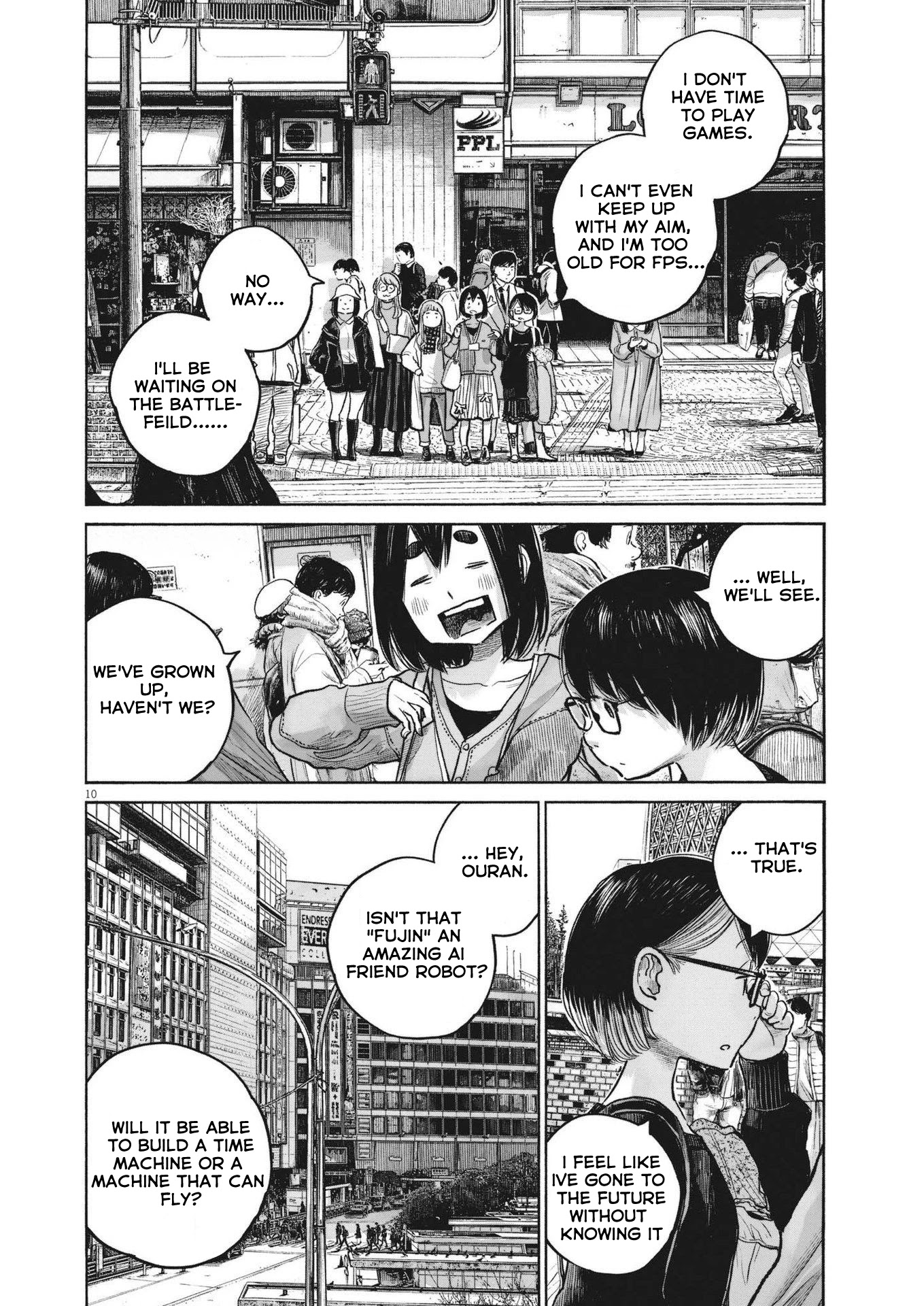 Dead Dead Demon's Dededededestruction chapter 100 page 11