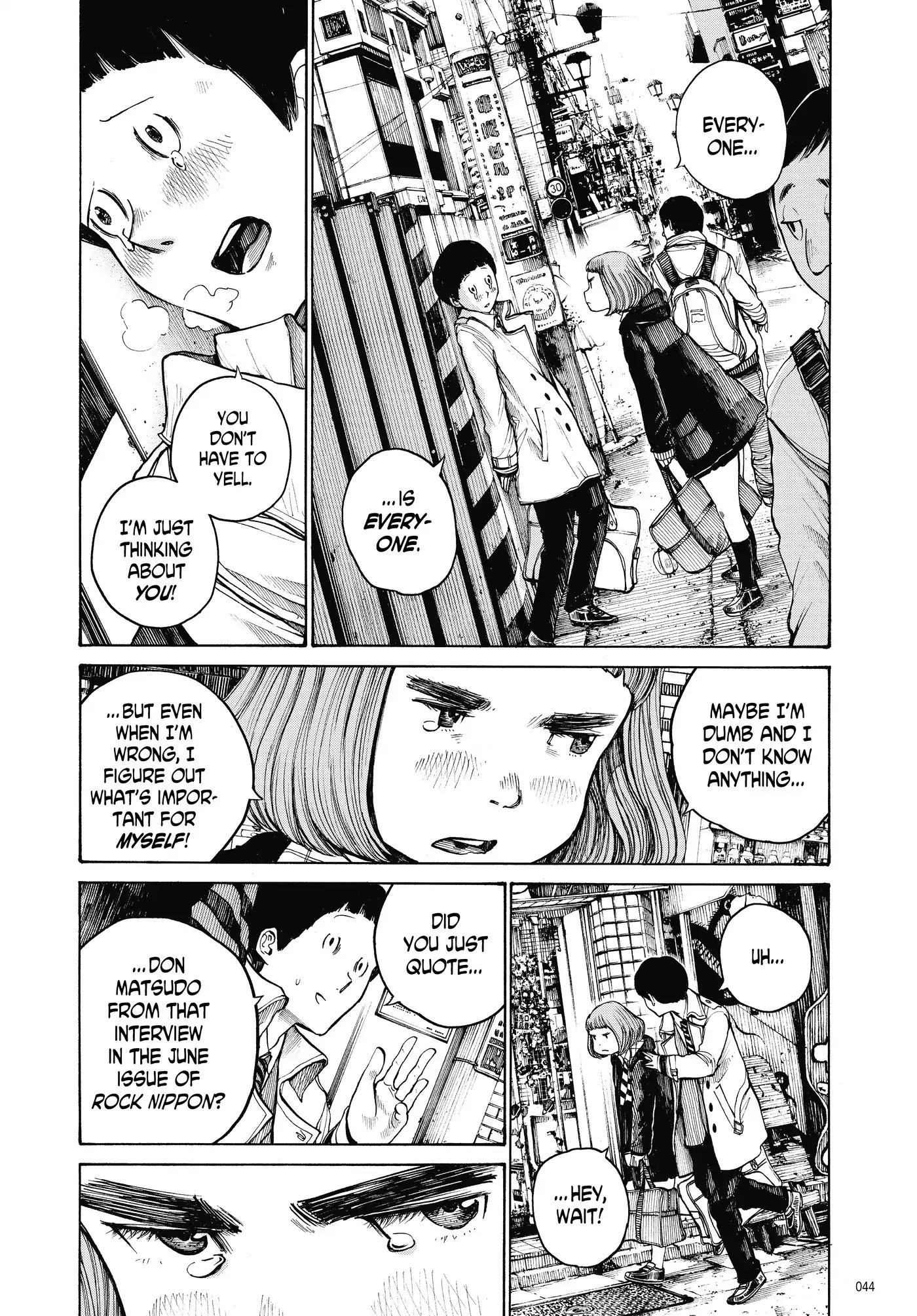 Dead Dead Demon's Dededededestruction chapter 11 page 4