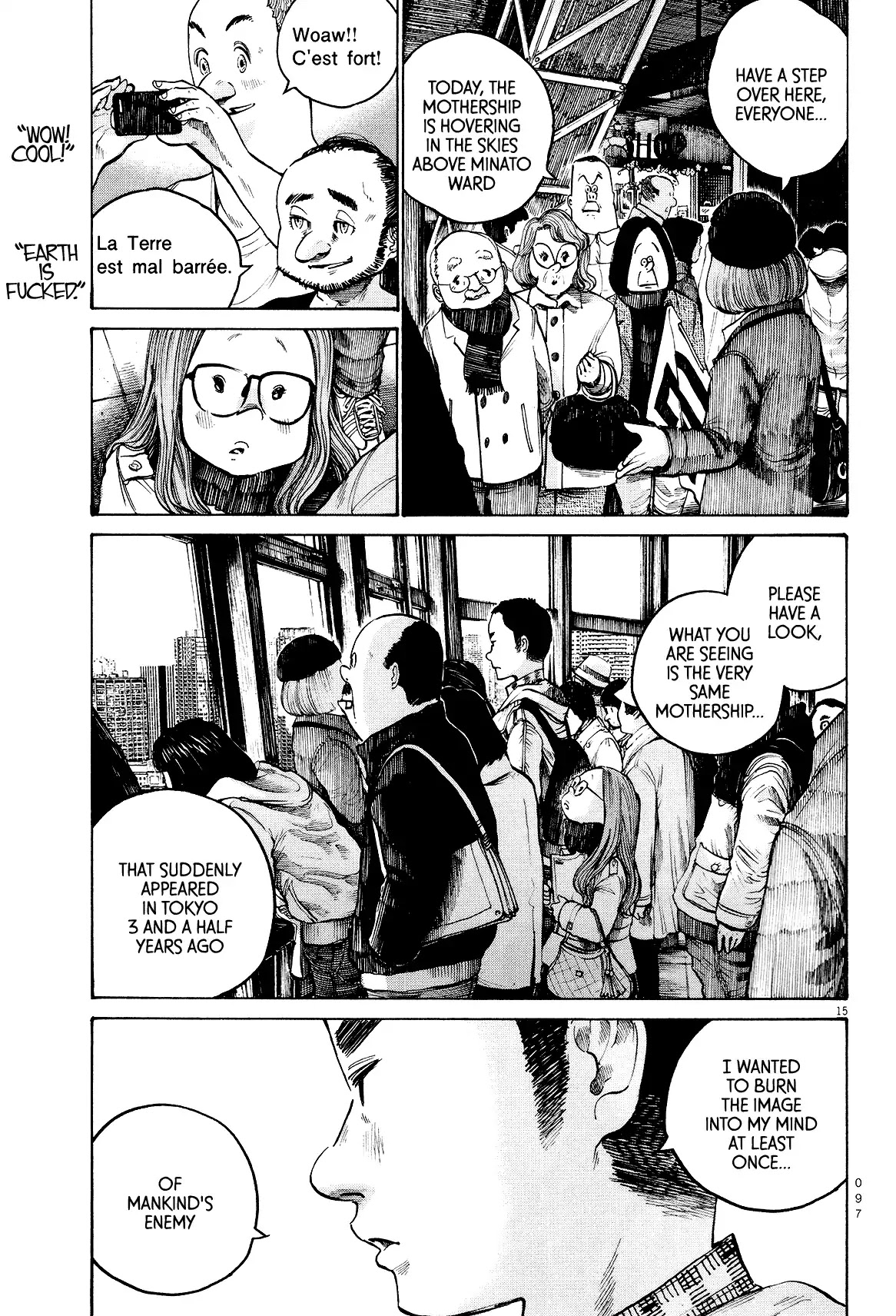 Dead Dead Demon's Dededededestruction chapter 21 page 15