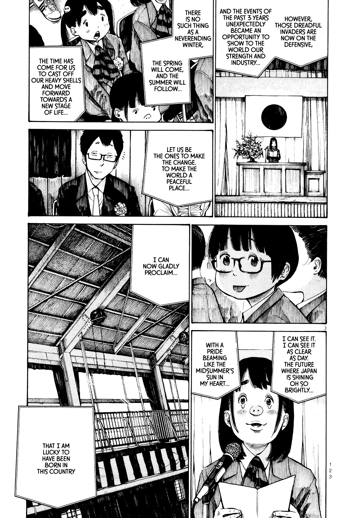 Dead Dead Demon's Dededededestruction chapter 23 page 5