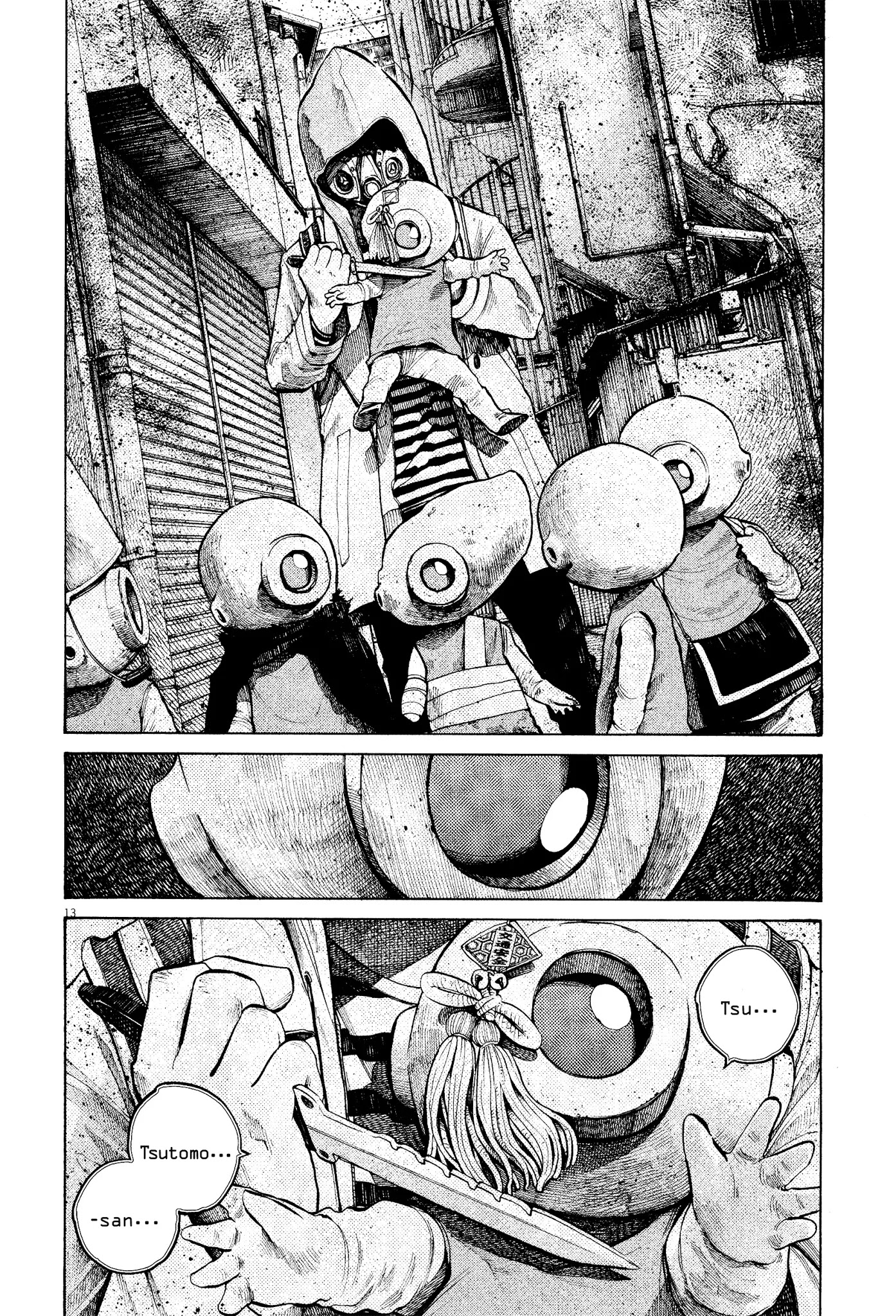 Dead Dead Demon's Dededededestruction chapter 31 page 14