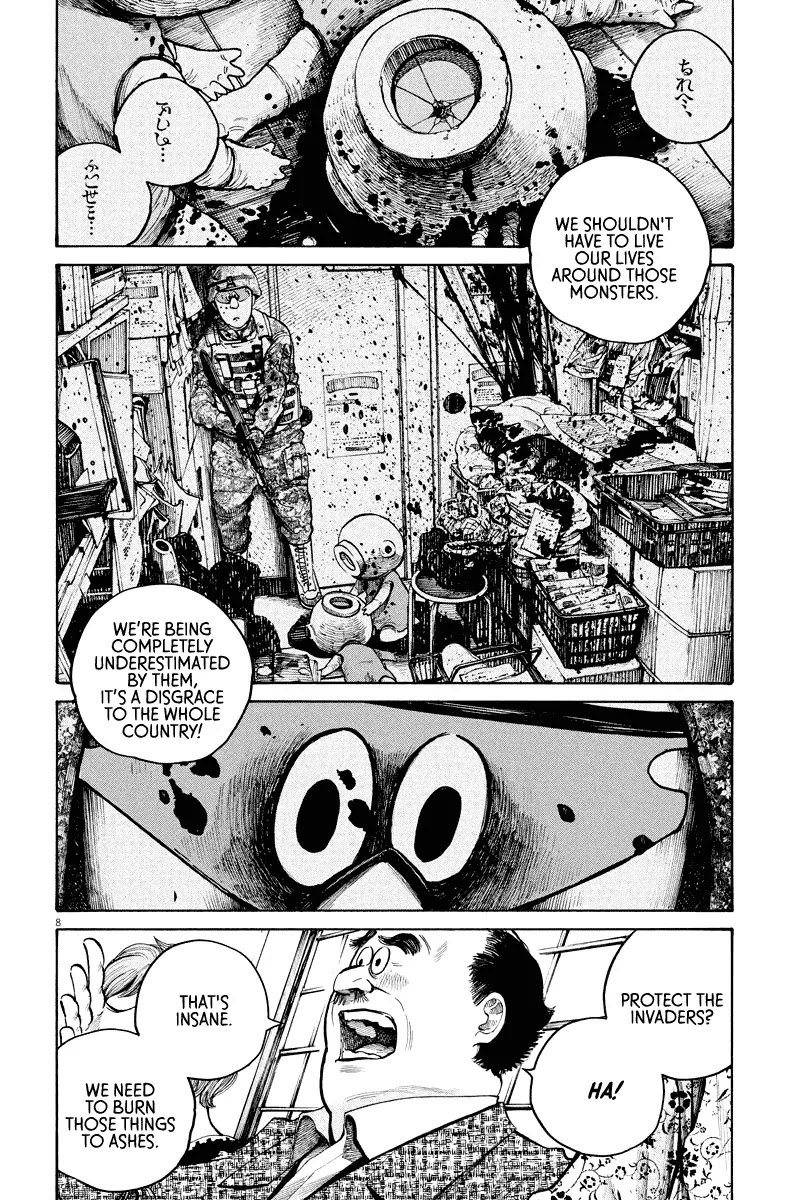 Dead Dead Demon's Dededededestruction chapter 36 page 8