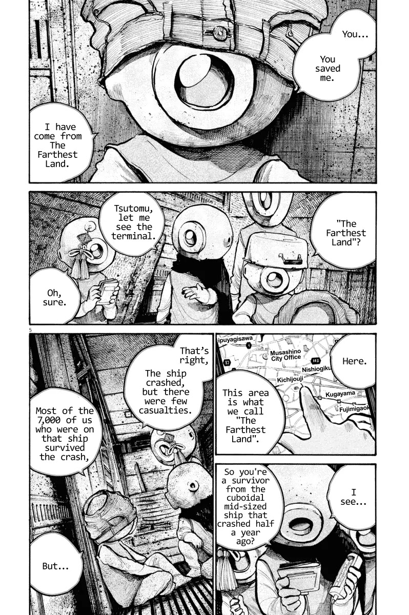 Dead Dead Demon's Dededededestruction chapter 39 page 5