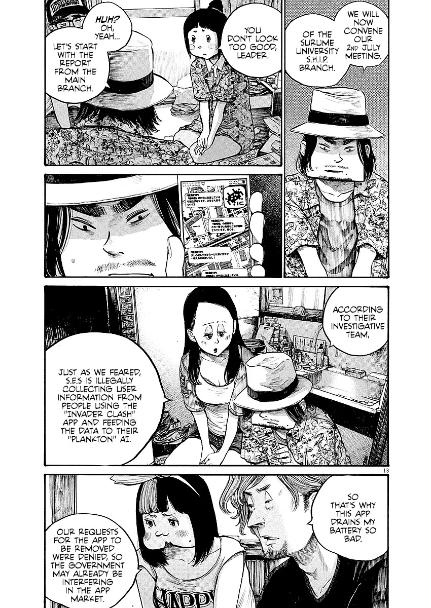 Dead Dead Demon's Dededededestruction chapter 45 page 14