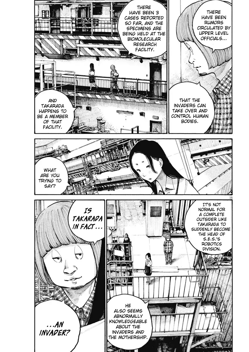 Dead Dead Demon's Dededededestruction chapter 55 page 15