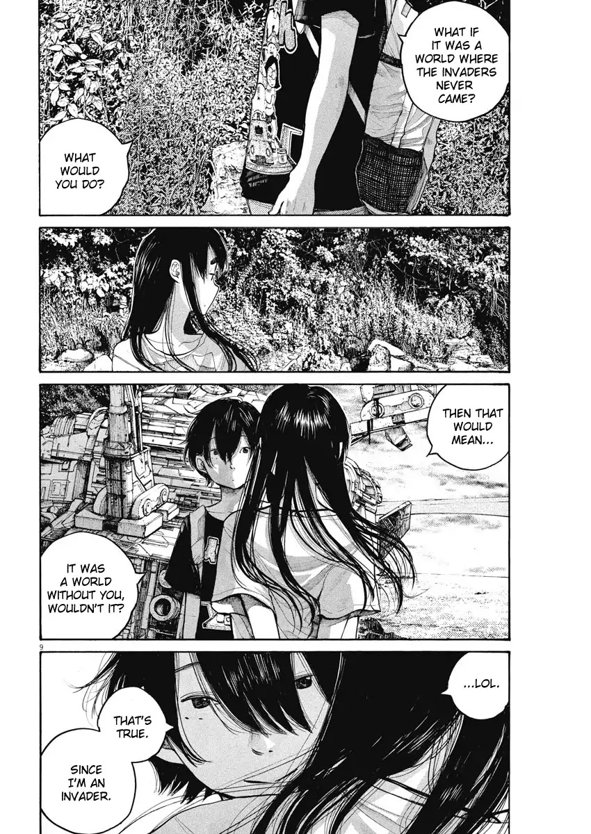 Dead Dead Demon's Dededededestruction chapter 55 page 9