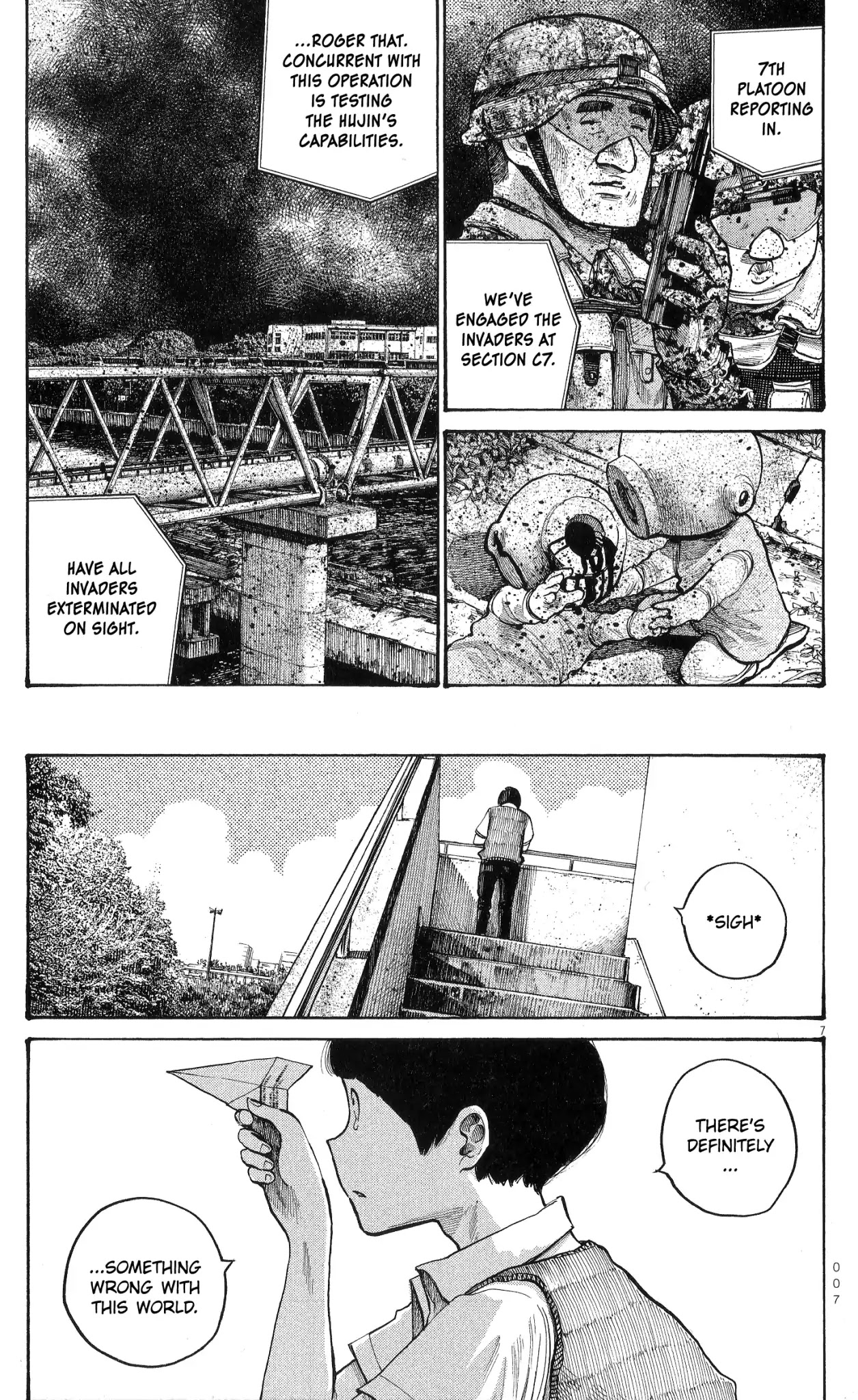 Dead Dead Demon's Dededededestruction chapter 56.1 page 8