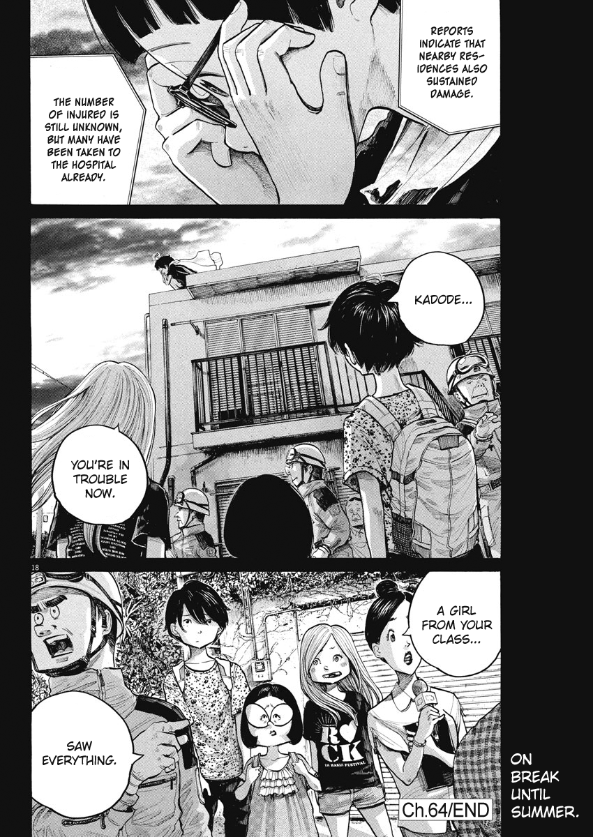 Dead Dead Demon's Dededededestruction chapter 64 page 18