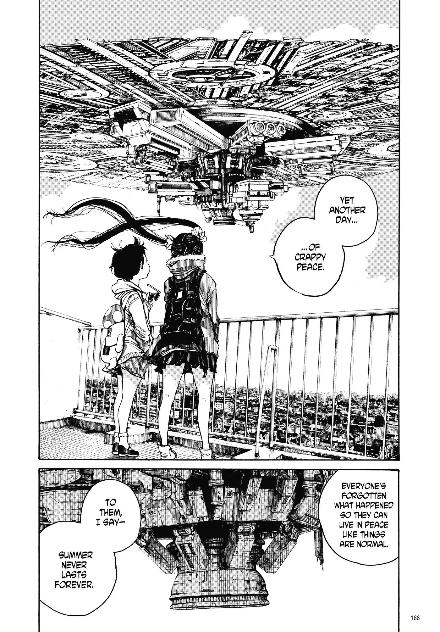 Dead Dead Demon's Dededededestruction chapter 8 page 14