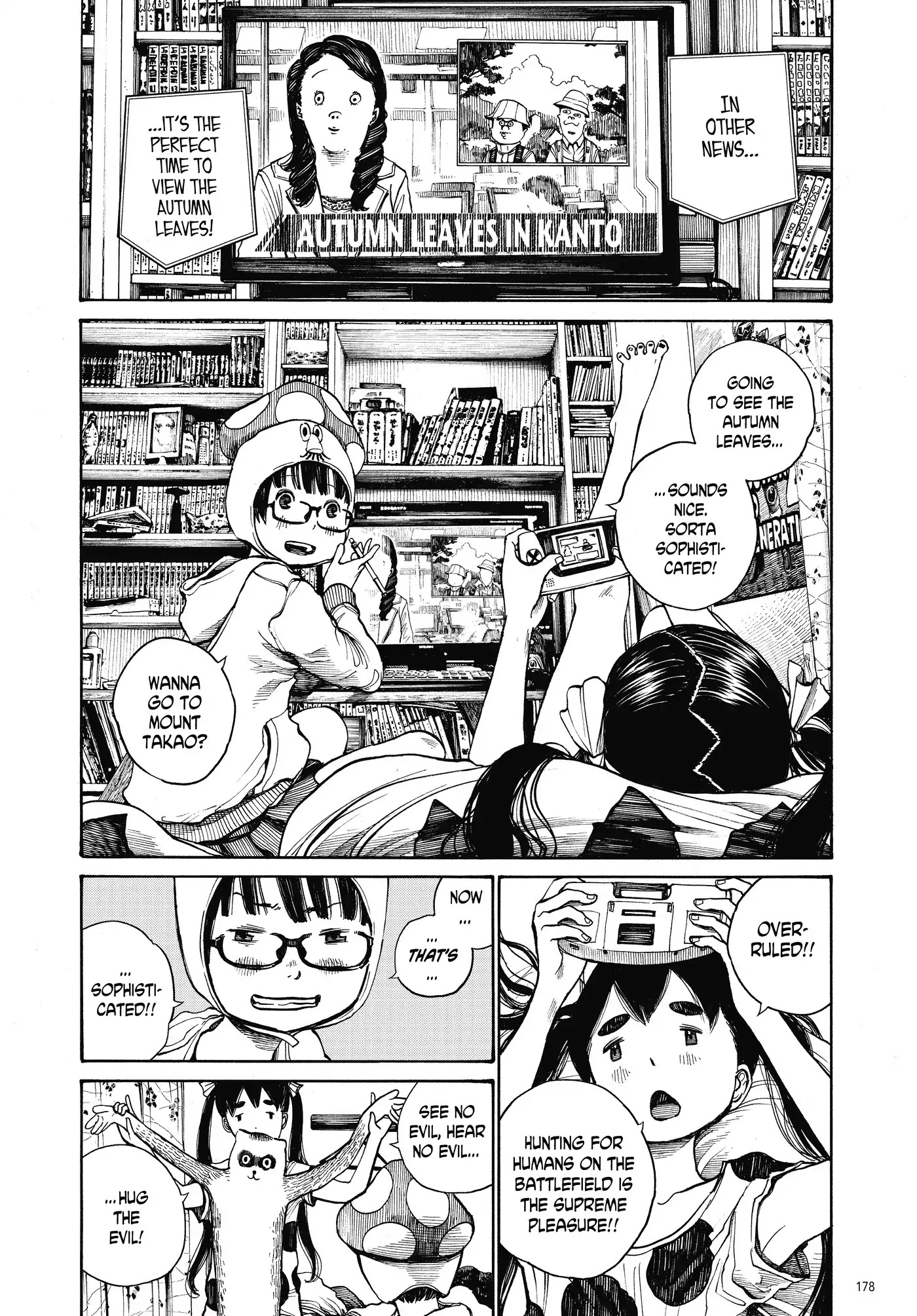 Dead Dead Demon's Dededededestruction chapter 8 page 4