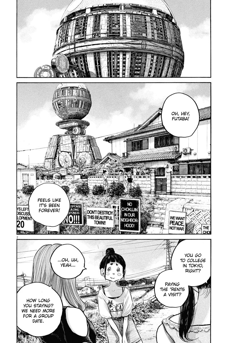 Dead Dead Demon's Dededededestruction chapter 88 page 2