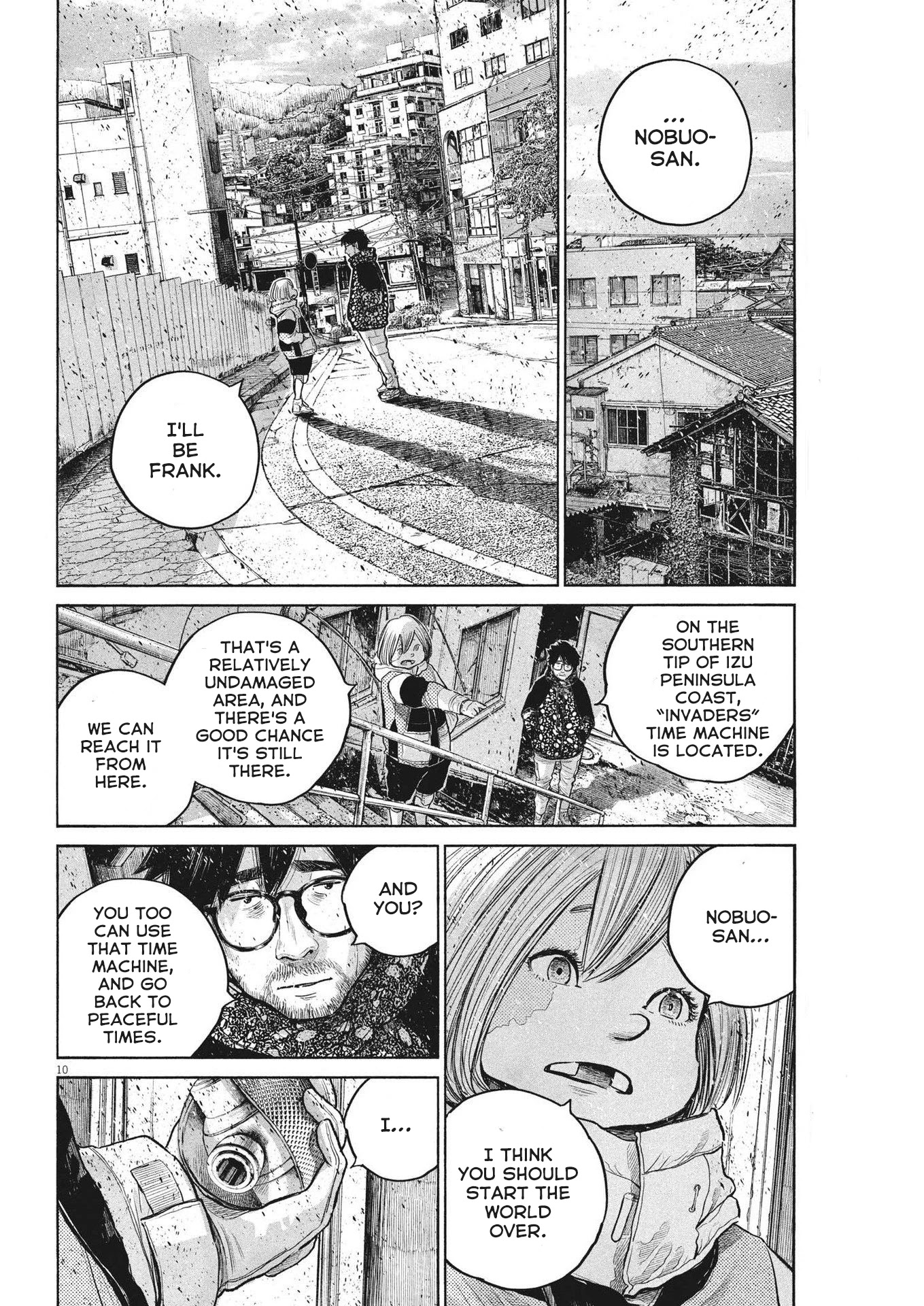 Dead Dead Demon's Dededededestruction chapter 97 page 10