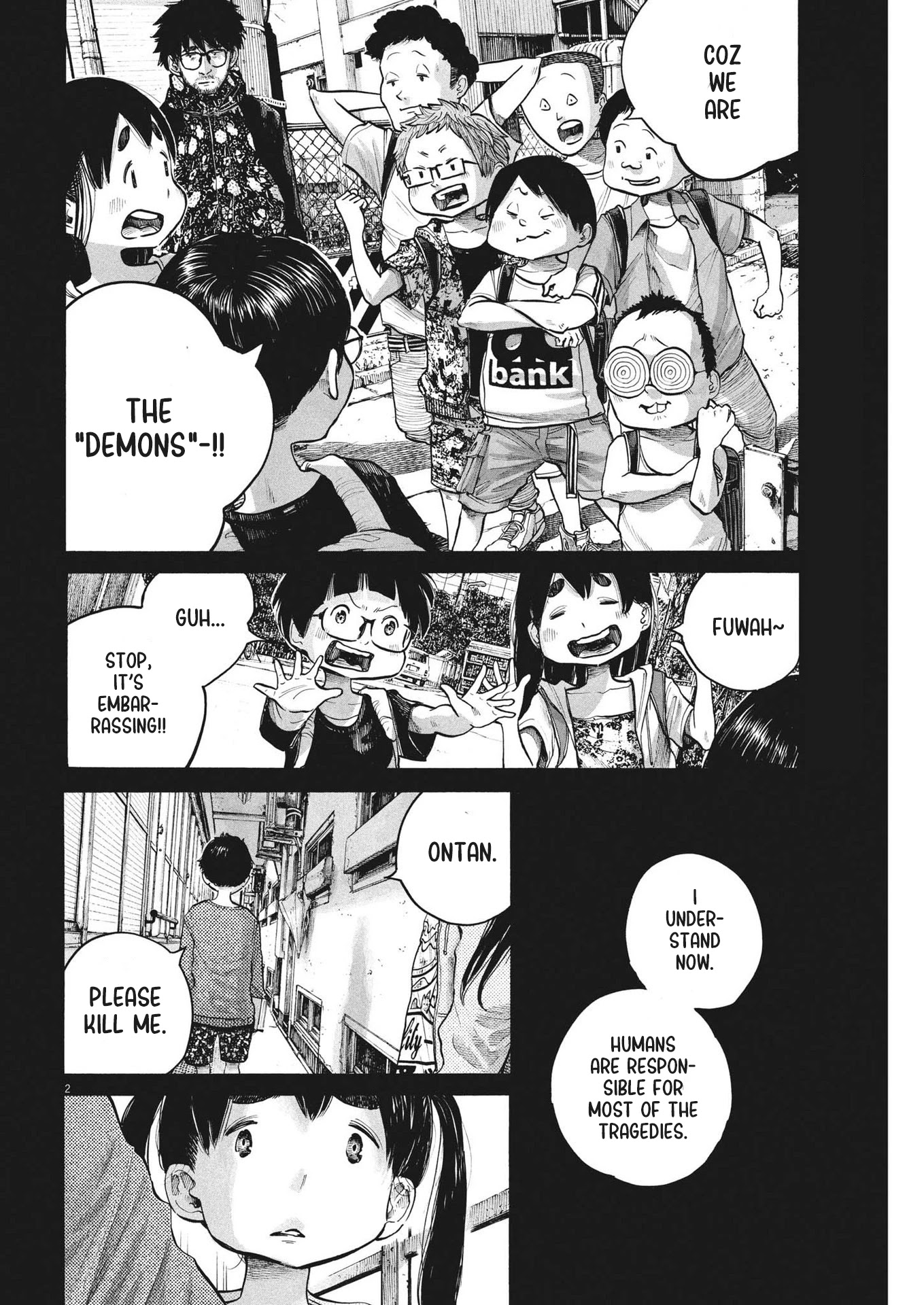 Dead Dead Demon's Dededededestruction chapter 97 page 2
