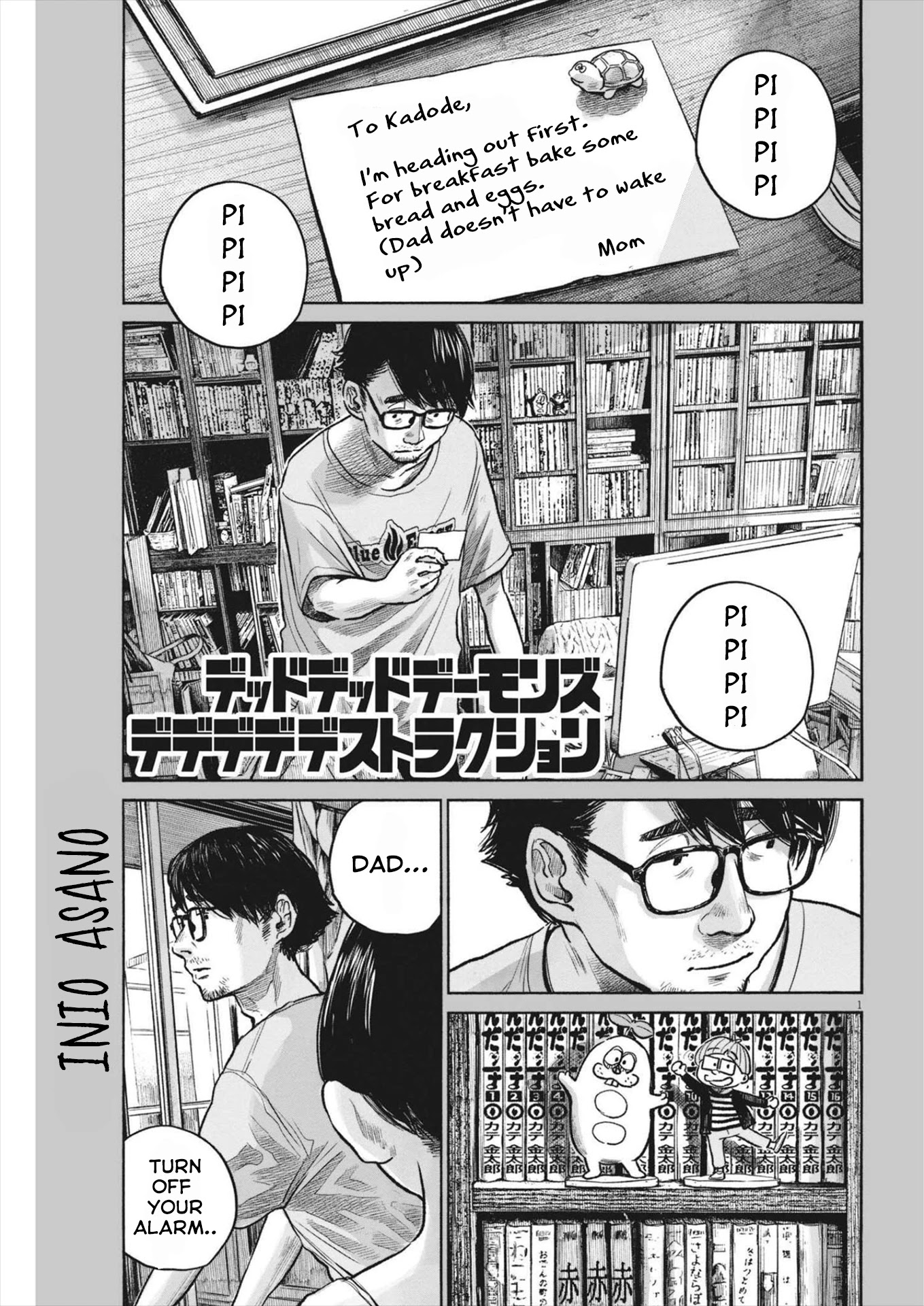 Dead Dead Demon's Dededededestruction chapter 99 page 1