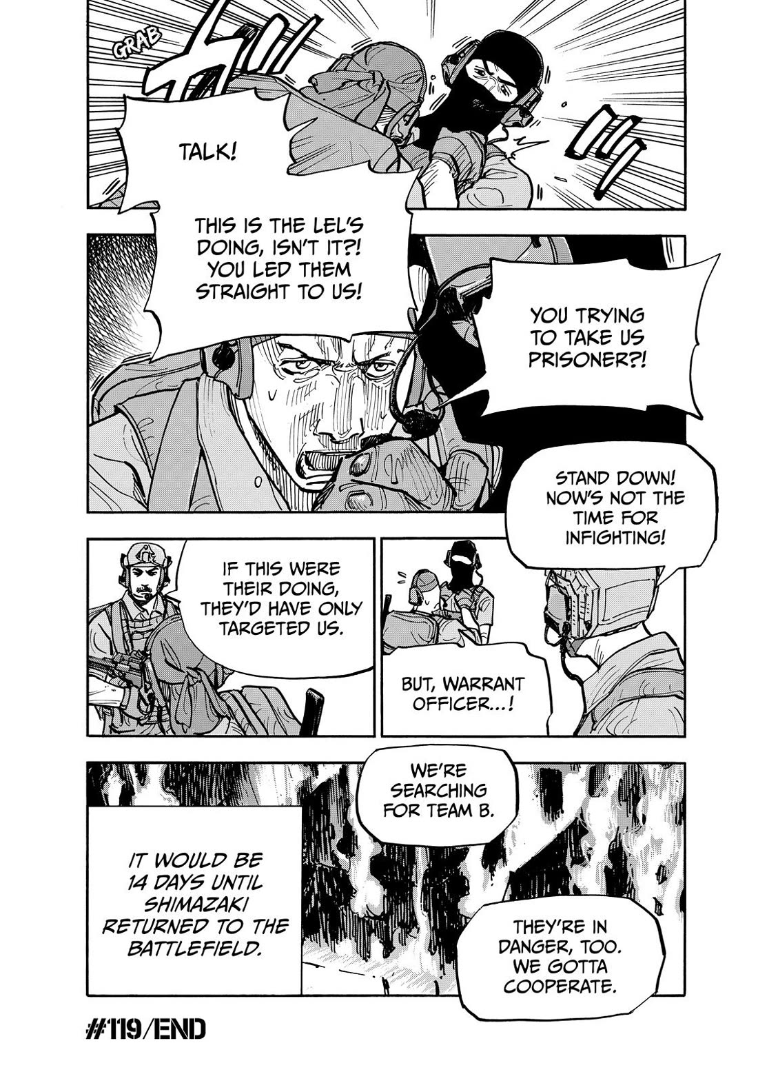 Dear Shimazaki in the Peaceful Land chapter 119 page 18