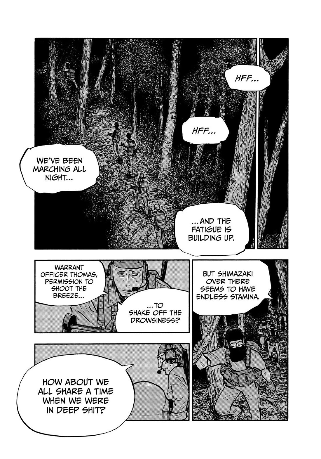 Dear Shimazaki in the Peaceful Land chapter 120 page 1