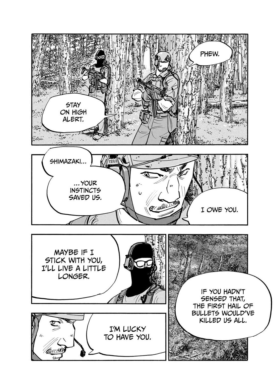 Dear Shimazaki in the Peaceful Land chapter 121 page 10