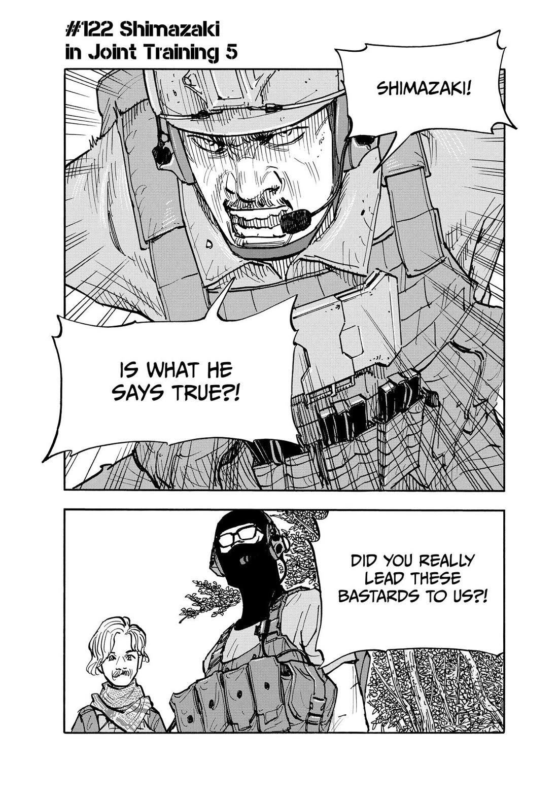 Dear Shimazaki in the Peaceful Land chapter 122 page 1