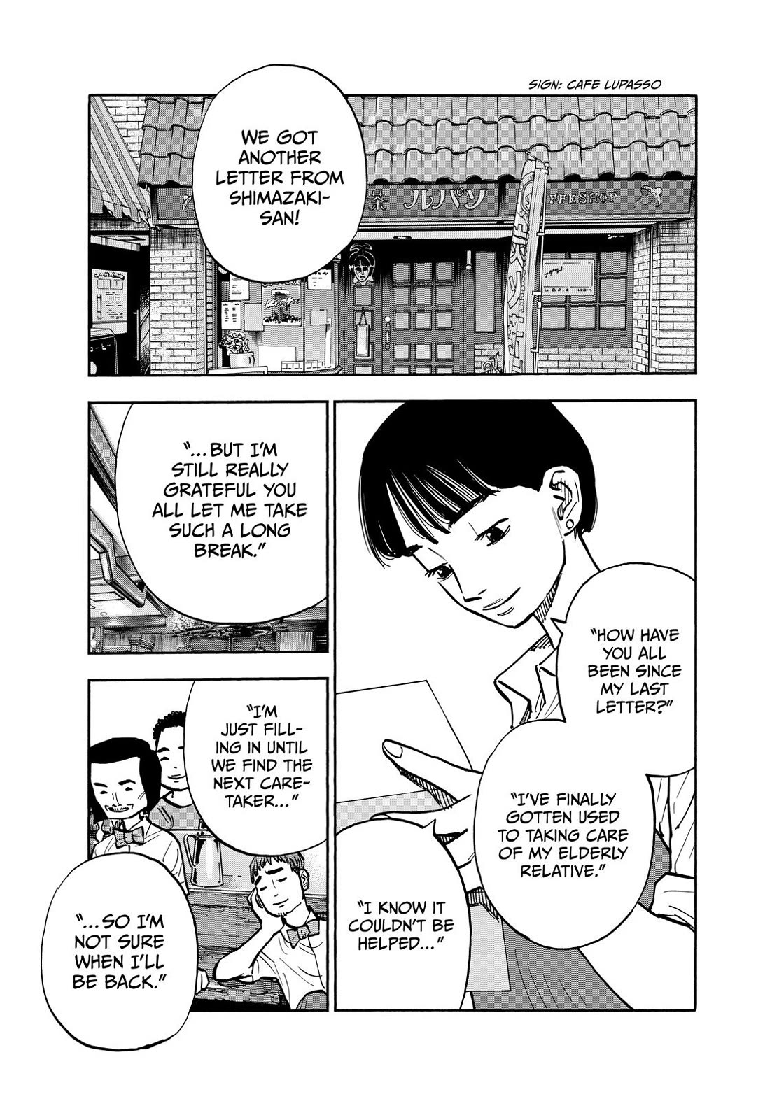 Dear Shimazaki in the Peaceful Land chapter 123 page 1