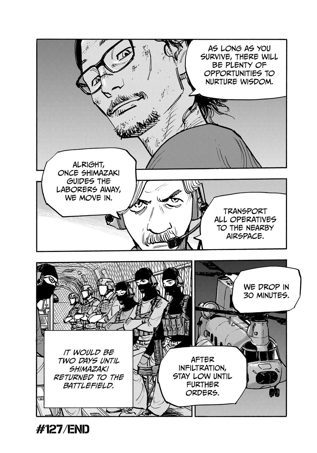 Dear Shimazaki in the Peaceful Land chapter 127 page 18