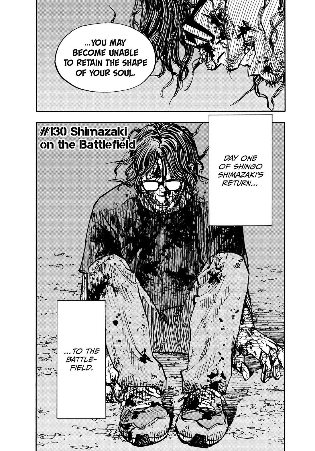 Dear Shimazaki in the Peaceful Land chapter 130 page 2