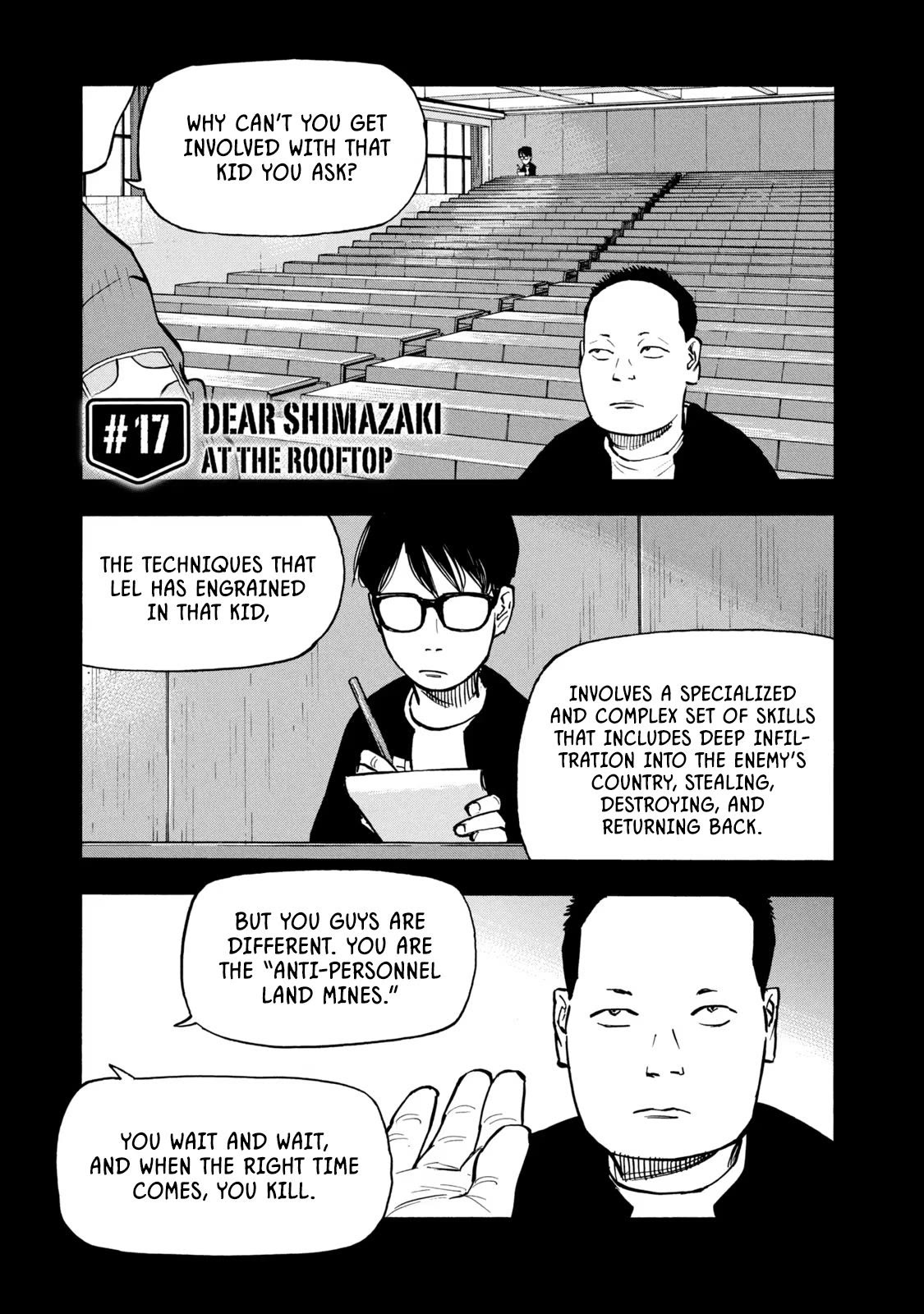 Dear Shimazaki in the Peaceful Land chapter 17 page 2