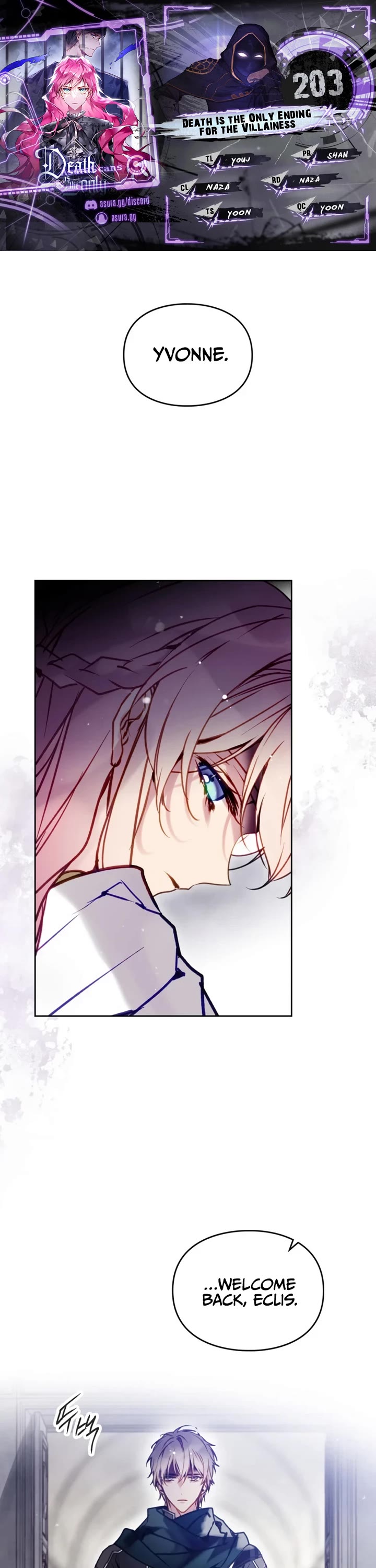 Death Is The Only Ending For The Villainess chapter 203 page 1