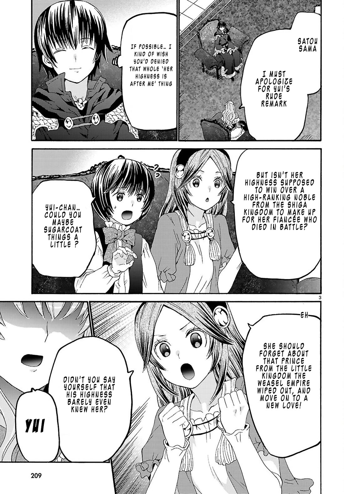 Death March kara Hajimaru Isekai Kyousoukyoku chapter 131 page 3