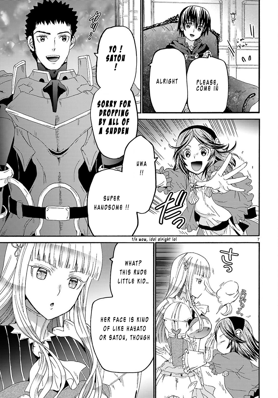 Death March kara Hajimaru Isekai Kyousoukyoku chapter 131 page 7