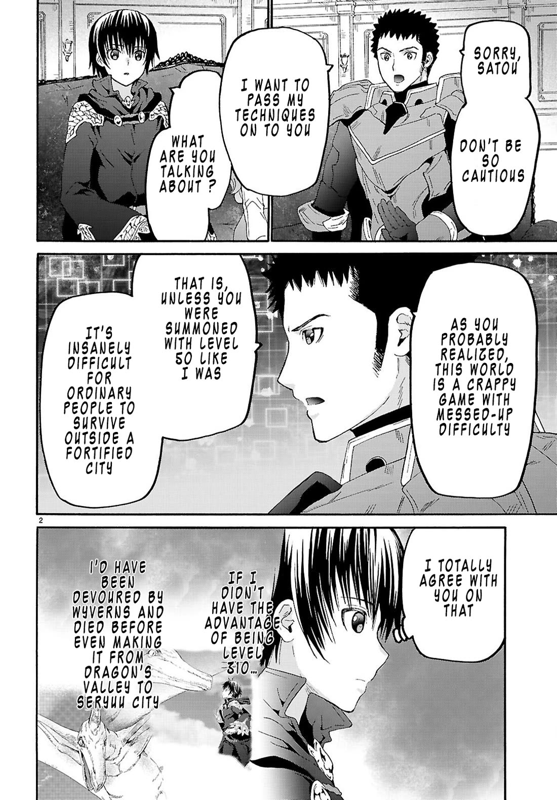 Death March kara Hajimaru Isekai Kyousoukyoku chapter 132 page 2