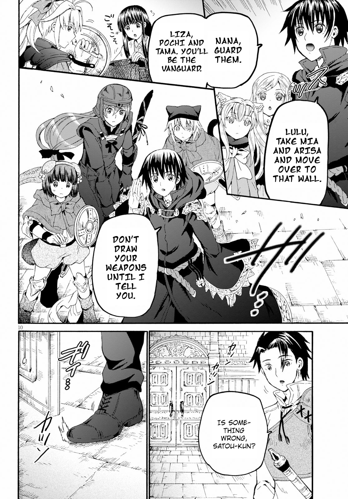 Death March kara Hajimaru Isekai Kyousoukyoku chapter 58 page 10